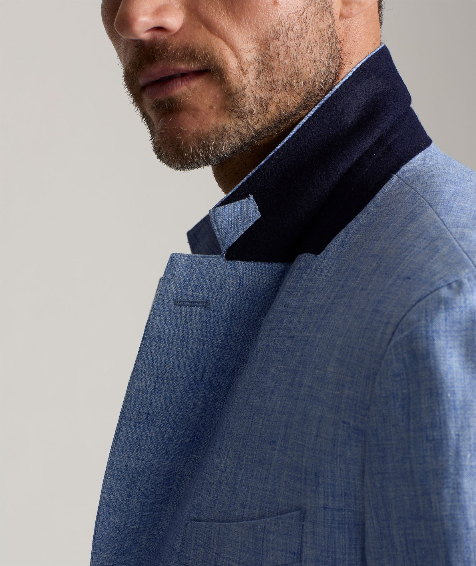 Model wearing an UNTUCKit Ellis Sport Coat.