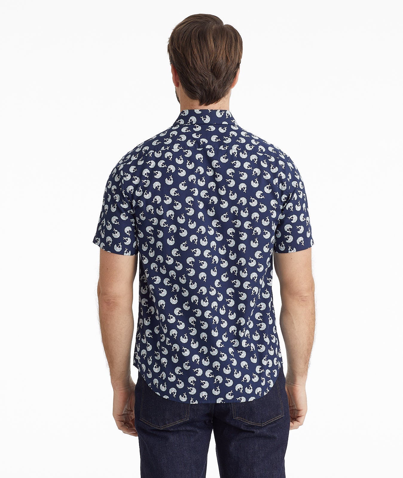 Classic Cotton Short-Sleeve Pinon Shirt - FINAL SALE